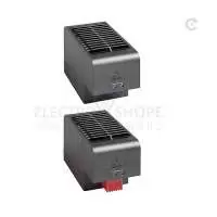 STEGO, FAN HEATER, CSF 032, 1000W, WITH THERMOSTAT, SWITCH OFF TEMP. 15 DegC, SWITCH ON TEMP. 5 DegC, SCREW FIXING, AIR FLOW 63 m3/h, 220-240V AC, 50/60 Hz, IP 20, 03202.0-01