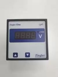 ZIEGLER, EINE DIGITAL VOLTMETER AC, CLASS 1, 1 PHASE I/P: 500V L-N, 50/60 Hz, AUX. SUPPLY 40-300V AC/DC, ZIS EINE V