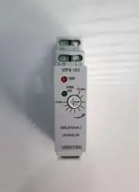 VERITEK, UNDER VOLTAGE RELAY, 3PHASE 4 WIRE, DIN-RAIL MOUNT, 5 TO 15 MIN., SET POINT: -370V AC, SUPPLY VOLTAGE: 400V AC, 50/60 Hz, VIPS-102_3 PHASE