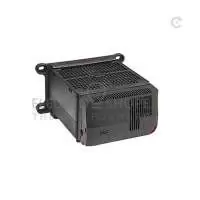 STEGO, FAN HEATER, DCR 130, 200W, WITH THERMOSTAT -20 TO 40 DegC, WITH INTERNAL TEMP. SENSOR, DIN RAIL OR SCREW MOUNT, AIR FLOW 160 m3/h, 24V DC, IP 20, 13092.1-12