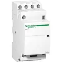 SCHNEIDER ELECTRIC, MODULAR CONTACTOR, TeSys GC, DIN RAIL MOUNT, 4P, 16A, 4NO, COIL VOLTAGE 220...240V AC 50 Hz, IP 40, GC1640M5