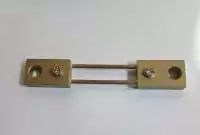 ZIEGLER, DC SHUNT, 50A/75mV, CLASS 0.5, WITH NUT AND BOLTS, WITH NO INSULATING BASE