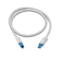 STEGO, EXTENSION CABLE FOR DAISY CHAIN CONNECTION, BOTH END CONNECTOR, DC VOLTAGE, LENGTH 1M, BLUE CONNECTOR, WHITE CABLE, VDE+UL APROVAL, 244363