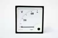 ZIEGLER VOLTMETER,  I/P:0-500V, EQ96, 90Deg, SCALE: 0-500V, CL1.5, EQ 96 500