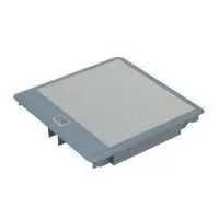 Legrand Floor Box Accessory  -  Lid and Trim with Flexible Cable Exits Grey 689631