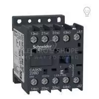 SCHNEIDER ELECTRIC, CONTROL RELAY, 2NO+2NC, 10 A, 125V DC, CA3KN22GD