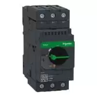 SCHNEIDER ELECTRIC, MPCB, TeSys GV3, 3P, 40A, 6kA, 690V AC, 50/60 Hz, IP 20, GV3L40