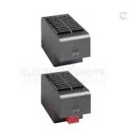 STEGO, FAN HEATER, CS 032, 1000W, SCREW FIXING, AIR FLOW 63 m3/h, 100-120V AC, 50/60 Hz, IP 20, 03209.9-01