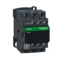 SCHNEIDER ELECTRIC, CONTACTOR, TeSys Deca, 3P, POLE CONTACT 3NO, 9A, AUXILIARY CONTACT 1NO+1NC, COIL VOLTAGE 110V AC, 50/60 Hz, LC1D09F7