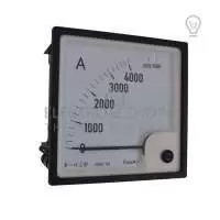 ZIEGLER, AMMETER AC, 4000/5A x 2, 96x96, 90 DEG, CL 1.5, IP 52, EQ 96