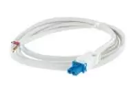 STEGO, FEMALE CONNECTOR WITH OPEN END CABLE FOR STEGO LAMP LED 025, INPUT POWER DC 24-48V, LENGTH 2M, BLUE CONNECTOR, WHITE CABLE, VDE APPROVAL, 244360