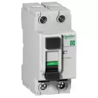 SCHNEIDER ELECTRIC, RCCB, DIN RAIL, 25A, 2P, 30 mA, 220-240V AC, 50 Hz, 16201, M9R11225