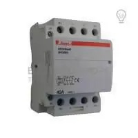 HIMEL, MODULAR CONTACTOR, 4P, 40 A, 230V AC, 50/60 Hz, 2NO+2NC, HDCH8S40422