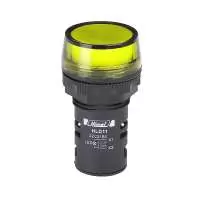 HIMEL, LED INDICATION LAMP, 24V AC/DC, YELLOW, 22mm, IP 65, HLD1122C21B5