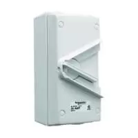 SCHNEIDER ELECTRIC, ISOLATING SWITCH, 3P, 55A, 440V AC, IP66, SURFACE MOUNT, WHT55