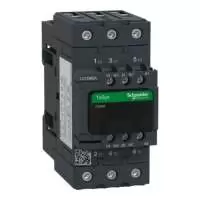 SCHNEIDER ELECTRIC, CONTACTOR, TeSys Deca, 3P, POLE CONTACT 3NO, 65A, AUXILIARY CONTACT 1NO+1NC, COIL VOLTAGE 380V AC, 50/60 Hz, LC1D65AQ7
