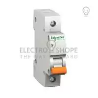 SCHNEIDER ELECTRIC, MCB, 1P, 25A, 6 kA, 230/400V AC, 50/60 Hz, DOM11379