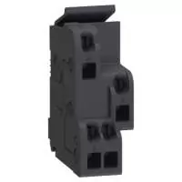 SCHNEIDER ELECTRIC, AUXILIARY CONTACT, FOR CIRCUIT BREAKER STATUS, CLIP-ON MOUNT, 1NO+1NC, 29450