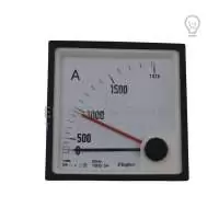 ZIEGLER, MAXIMUM DEMAND AMMETER, 96x96, 1600/5 A, 60 Hz, 15 MIN TIME DELAY, IP 40, BIQ 96