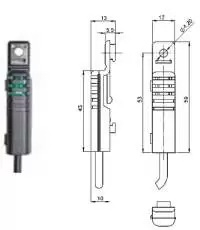 STEGO, TEMPERATURE AND HUMIDITY EXTERNAL SENSOR, FOR USE WITH STEGO HEATER DCR 030 AND DCR 130, CABLE LENGTH 3M, 267126