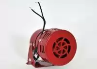 MINI MOTOR SIREN  210V-250VAC RED COLOR CBZ-50AC