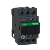 SCHNEIDER ELECTRIC, CONTACTOR, TeSys Deca, 3P, POLE CONTACT 3NO, 32A, AUXILIARY CONTACT 1NO+1NC, COIL VOLTAGE 380V AC, 50/60 Hz, LC1D32Q7