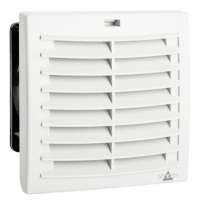 STEGO, FILTER FAN PLUS, FPO 018, 124x124 mm, AIR FLOW WITHOUT FILTER 97 m3/h, 230V AC, 50 Hz, IP 54, 01881.0-00