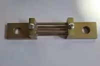 ZIEGLER, DC SHUNT, 200A/75mV, CLASS 0.5, WITH NUT AND BOLTS, WITH NO INSULATING BASE