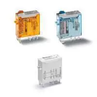 FINDER Miniature Industrial Plug in Relay 8pin, 2C/O, 8A, 24VDC, 465290240040