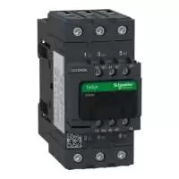 SCHNEIDER ELECTRIC, CONTACTOR, TeSys Deca, 3P, POLE CONTACT 3NO, 40A, AUXILIARY CONTACT 1NO+1NC, COIL VOLTAGE 110V AC, 50/60 Hz, LC1D40AF7
