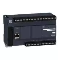 SCHNEIDER ELECTRIC, LOGIC CONTROLLER, MODICON M221, 40 I/O RELAY, 100-240V AC, IP 20, TWDLCAA40DRF, TM221C40R