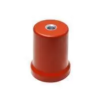 PEX CONICAL INSULATOR 60H, M12, DMC RED MS INSERT, PROC-1260