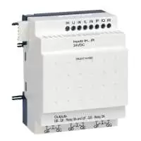 SCHNEIDER ELECTRIC, DISCRETE IO EXTENSION MODULE, ZELIO LOGIC, 14 IO, SUPPLY VOLTAGE 24V DC, SR3XT141BD