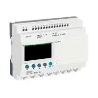 SCHNEIDER ELECTRIC, COMPACT SMART RELAY, ZELIO LOGIC, 20 I/Os, SUPPLY VOLTAGE 24V DC, IP 40 FRONT PANEL, SR2A201BD