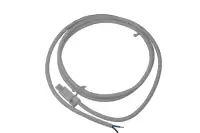 STEGO, FEMALE CONNECTOR WITH OPEN END CABLE FOR STEGO LAMP LED 025 AND VARIOLINE LED 021/022, INPUT POWER AC, LENGTH 2M, WHITE CONNECTOR, WHITE CABLE, VDE+UL APPROVAL, 244357