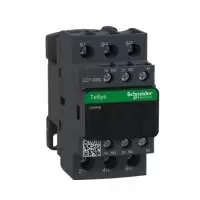 SCHNEIDER ELECTRIC, CONTACTOR, TeSys Deca, 3P, POLE CONTACT 3NO, 25A, AUXILIARY CONTACT 1NO+1NC, COIL VOLTAGE 120V AC, 50/60 Hz, LC1D25G7