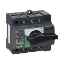 SCHNEIDER ELECTRIC, SWITCH DISCONNECTOR, Compact INS63, 63A, 3P, 690V AC, 50/60 Hz, IP 40, 28902