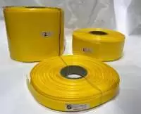 POWERMAT PVC HEAT SHRINKABLE SLEEVE, Thickness 0.17mm , 81mm YELLOW, PMTHS-10081Y