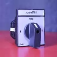 ZIEGLER AMMETER SELECTOR SWITCH - ZIS CAM-AMP