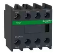 SCHNEIDER ELECTRIC, AUXILIARY CONTACT BLOCK, TeSys Deca, 2NO+2NC, 10A, 690V AC, IP20, LADN22