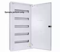 ALFANAR Modular Distribution Board DB 16 Modules 6 Row Surface Type RAL 9010 White  45-616MS00SW