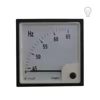 ZIEGLER,  FREQUENCY METER, I/P: 230V, 96x96, 90 DEG, 45-65 Hz, CL 0.5, IP 52, ZQ96