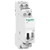 SCHNEIDER ELECTRIC, IMPULSE RELAY, 2P, 16A, POLE CONTACT 1NO+1NC, COIL VOLTAGE 110V DC/230-240V AC, 50/60 Hz, A9C30815