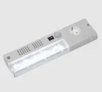 STEGO, LED SL 025, SOCKET USA, 15A, WITH ON/OFF SWITCH AND MOTION DETECTOR, MAGNET AND SCREW MOUNTING, 100-240V AC, 50/60 Hz, IP 20, 02534.1-00