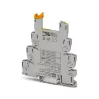 PHOENIX CONTACT, PLC-BSC- 24DC/21 - RELAY BASE, 1 CHANGEOVER CONTACT, DIN RAIL MOUNT, INPUT VOLTAGE: 24V DC, 2966016