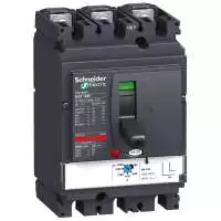 Schneider Electrical Molded Case Circuit Breaker Compact NSX100F - MA - 100 A - 3 poles 3d, LV429740