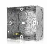 ALFANAR Metal Switch Back Box 3x3 30-060707D
