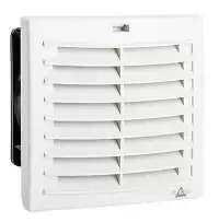 STEGO, FILTER FAN PLUS, FPI 018, 124x124 mm, AIR FLOW WITHOUT FILTER 52 m3/h, 230V AC, 50 Hz, IP 54, 01871.0-30