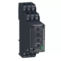 SCHNEIDER ELECTRIC, MULTIFUNCTION TIMING RELAY, 0.05s-300h, CONTACT 2C/O, SUPPLY VOLTAGE 24-240V AC/DC, 50/60 Hz, RE22R2MYMR