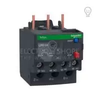 SCHNEIDER ELECTRIC, THERMAL OVERLOAD RELAY, 0.4...0.63 A, 1NO+1NC, 690V AC, 400 Hz, LRD04 